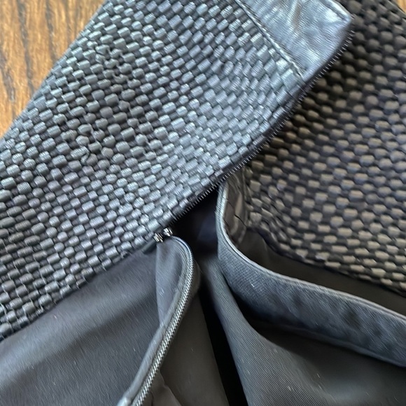 Andrew Marc x Richard Chai Woven Leather Pencil Skirt - Picture 4 of 10